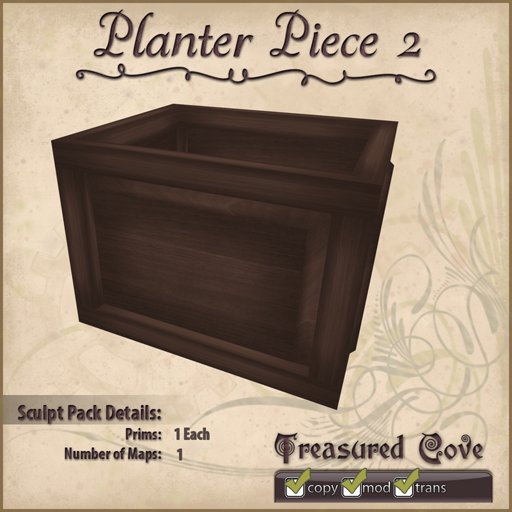 -TC- Planter Piece 2 Clearance Priced