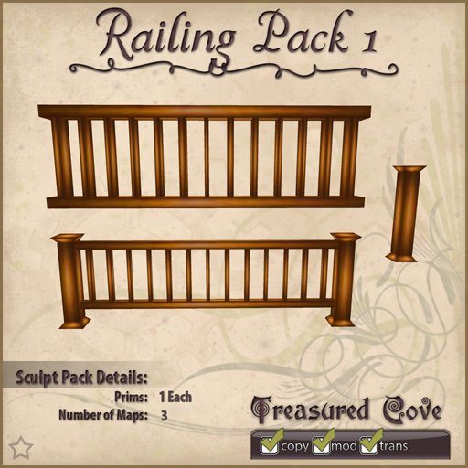 -TC- Railing Pack 1 Clearance Priced