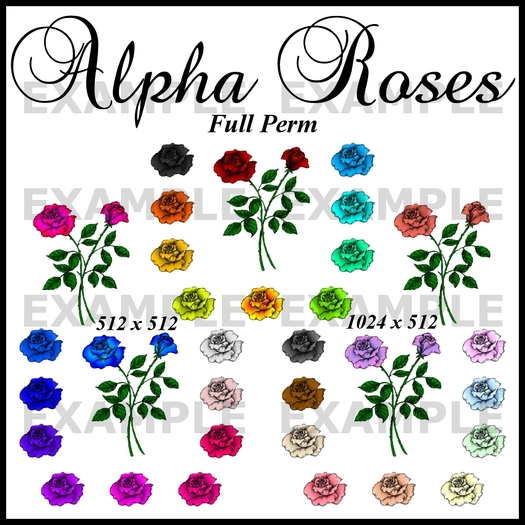 Eternal Creativity ~ Alpha Roses fat pack