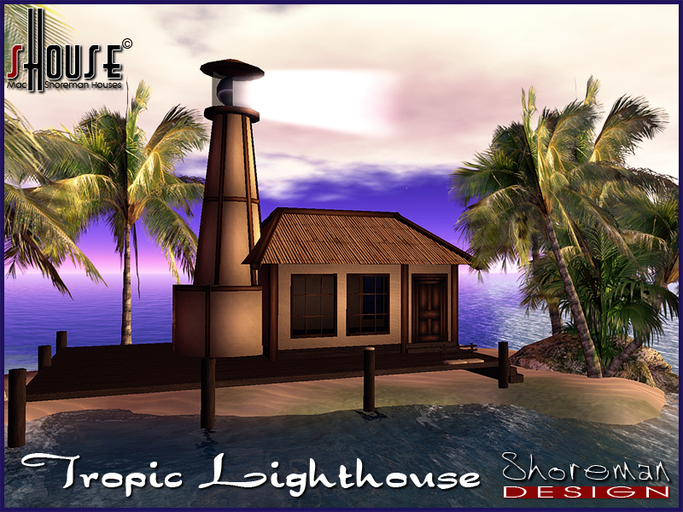 sHouse Tropic Small Lighthouse Tope