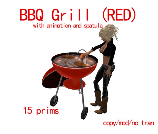 BBQ Grill (red)