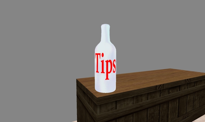 Donation/ Tips Bottle