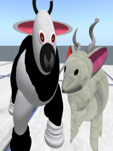 Cow & Riki-Reindeer