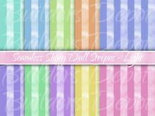 FULL PERM 10 Seamless Shiny Dull Striped Textures -Light