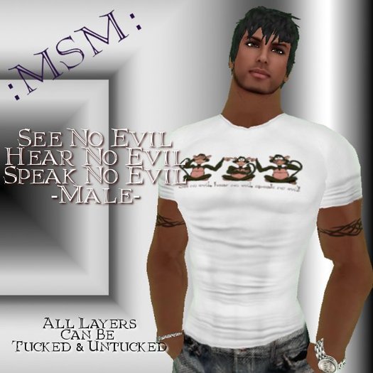 :MSM: See No Evil - Male