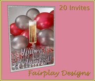 20  Invites ~ You're Invited to a RezDay Party
