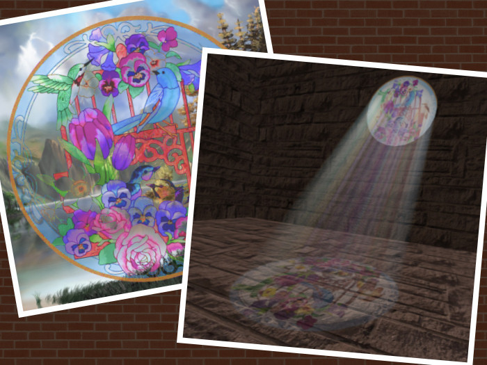 Volumetric Stained Glass Constructionset 02