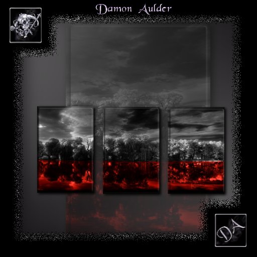 NuTec: Blood Reflection Wall Art 