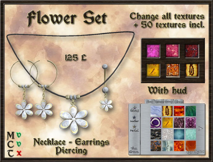 ***TGPS*** Flower Set v 2.0 (BAG)