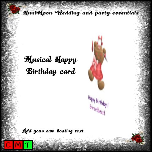 Musical Card Happy Birthday 2