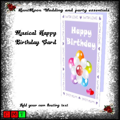 Musical Card Happy Birthday 4