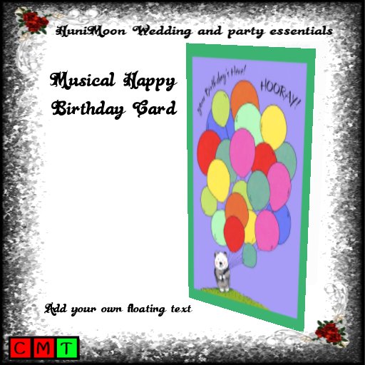 Musical Card Happy Birthday 5