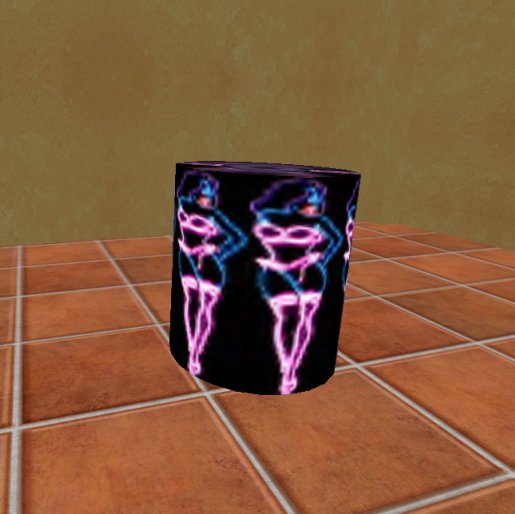 Tip Jar....Neon Dancer