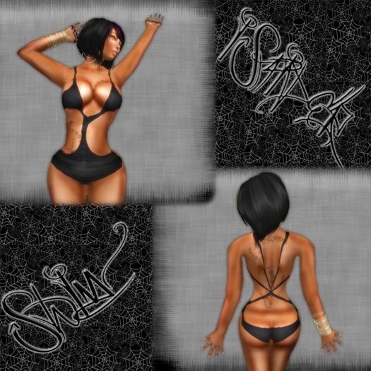 [N.O.L] iSpider Bikini Black