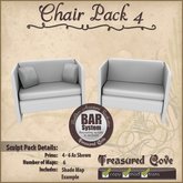 -TC- Chair Pack 4 Clearance Priced