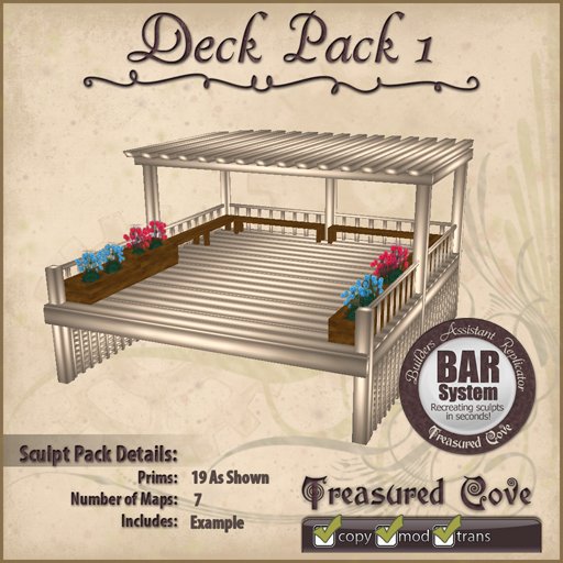 -TC- Deck Pack 1 Clearance Priced