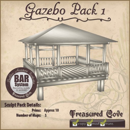 -TC- Gazebo Pack 1 Clearance Priced