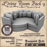 -TC- Living Room Pack 9 Clearance Priced