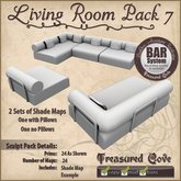 -TC- Living Room Pack 7 Clearance Priced