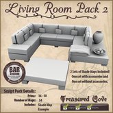 -TC- Living Room Pack 2 Clearance Priced
