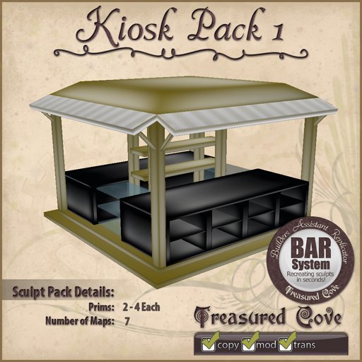 -TC- Kiosk Pack 1 Clearance Priced