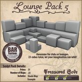 -TC- Lounge Pack 5 Clearance Priced