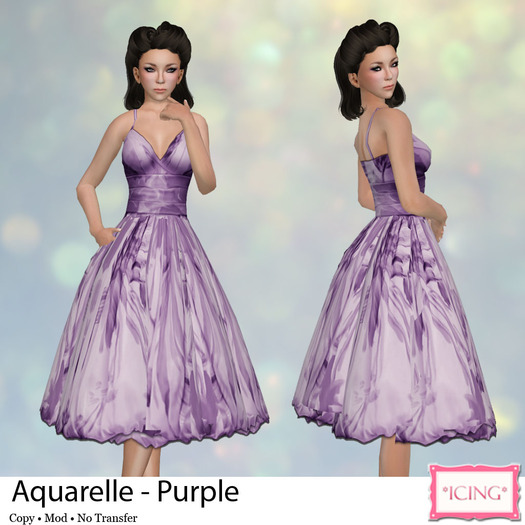 *ICING* Aquarelle - Purple