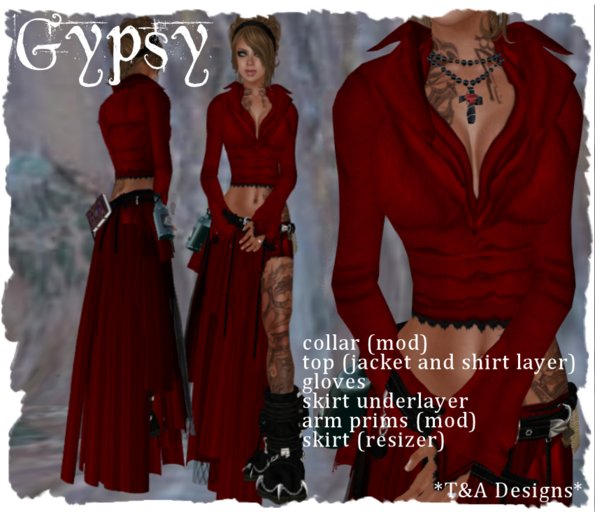 *T&A Designs* Gypsy outfit and accessories *TD*