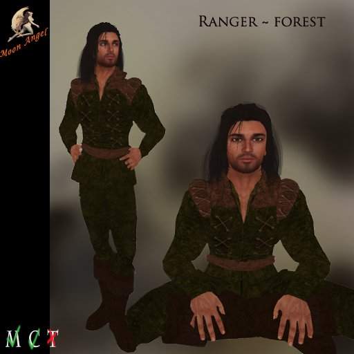 MA* Ranger Forest Male, Warrior, Scout - Medieval Role Play