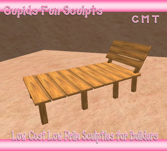*CUPIDS* Fun Sculpts  Reclined Slate Lounge