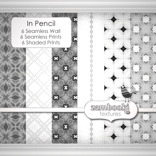 Zambooki Textures - In Pencil  - Interior Walls