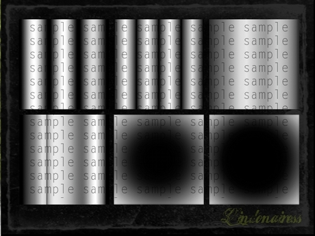 Second Life Marketplace - Black & White Gradients Texture Pack of 24