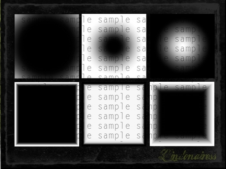 Second Life Marketplace - Black & White Gradients Texture Pack of 24
