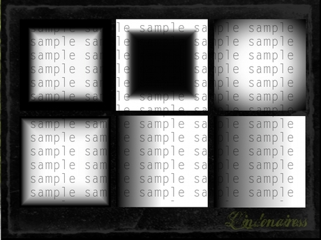 Second Life Marketplace - Black & White Gradients Texture Pack of 24