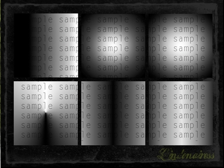 Second Life Marketplace - Black & White Gradients Texture Pack of 24