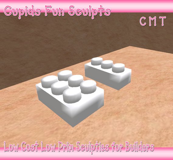 CUPIDS FUN SCULPTS 2 BUILDER BLOCKS