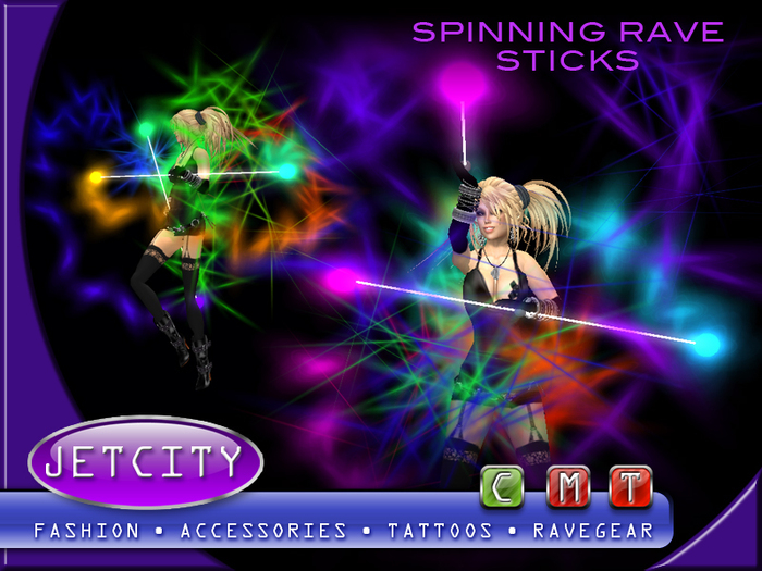 JETCITY - Spinning Rave Sicks
