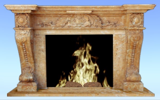 Marble Fireplace 3.3