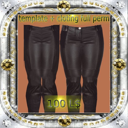 pantalon cuir marron02