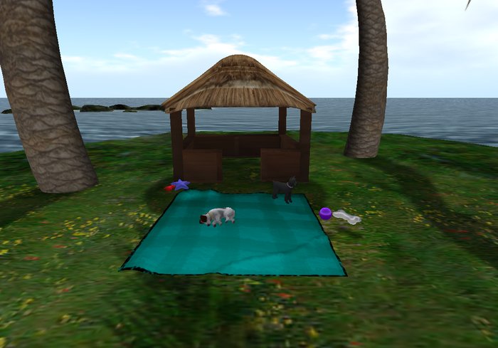 [TT] Tiki Dog House Set