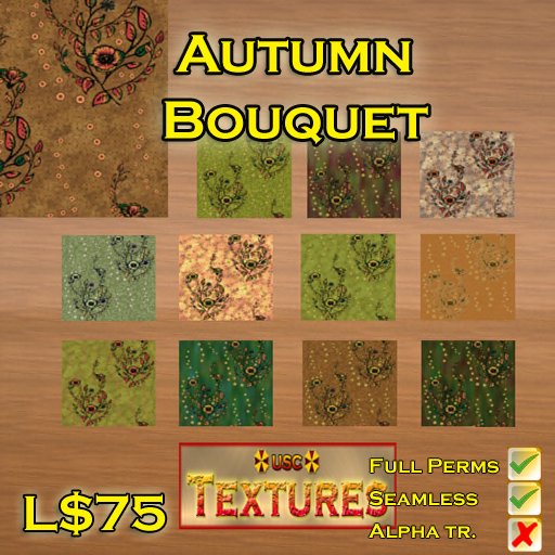 USC Textures - Autumn Bouquet