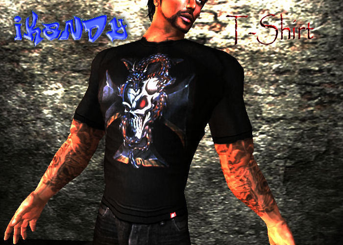 .:iKandy:. Dragon Skull Cross