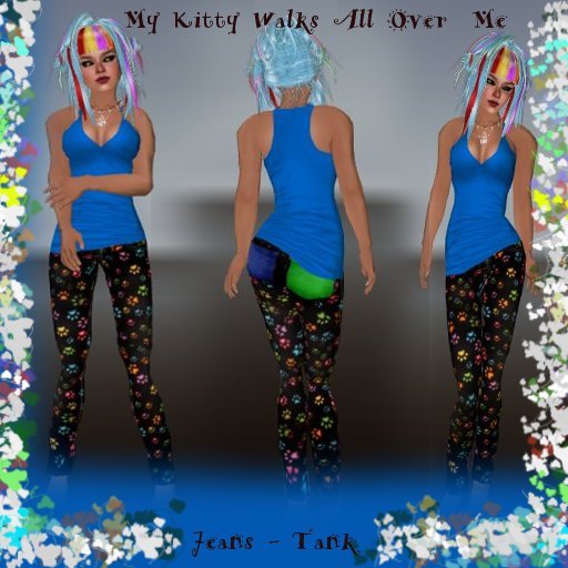 kitty walks  jeans  set