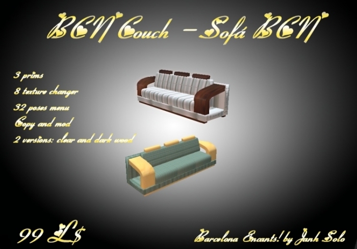 BCN Couch Texture Changer by BARCELONA ENCANTS!
