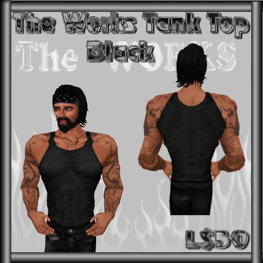 - The Works - Tank top Black