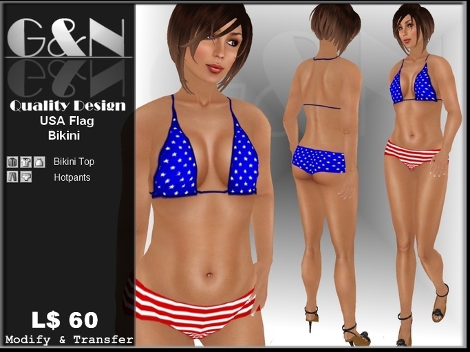 G&N Quality Design USA Bikini (Copy Version)