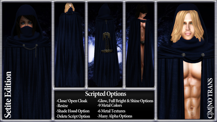 (N.A.M.E.) Setite Cloak Blue