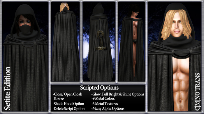 (N.A.M.E.) Setite Cloak Gray