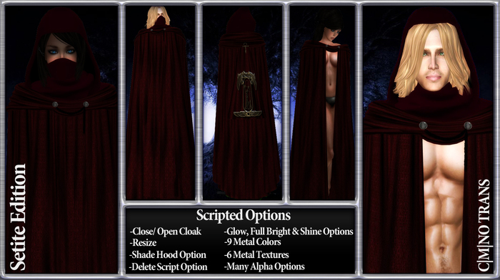 (N.A.M.E.) Setite Cloak Red