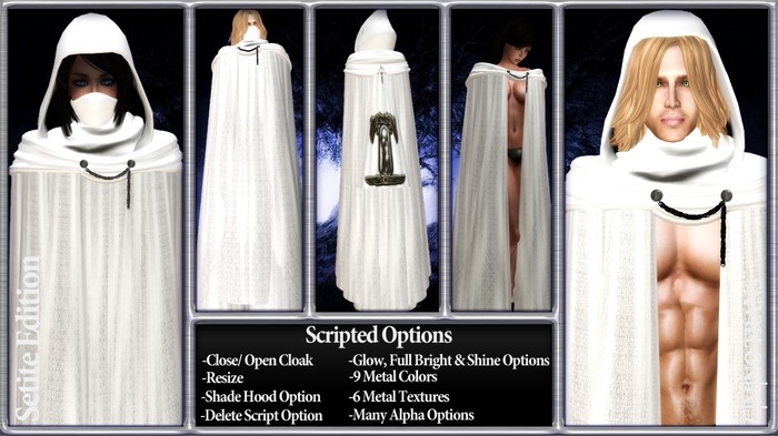 (N.A.M.E.) Setite Cloak White